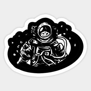 Space Astronaut Sticker